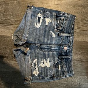 American eagle jean shorts
